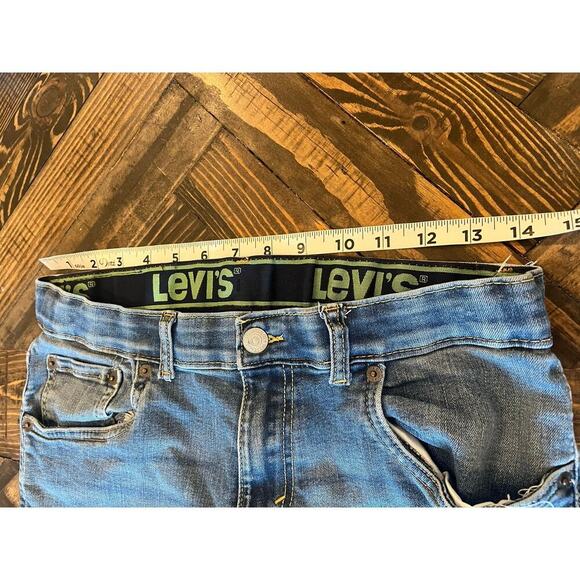 Levi's 511 Jeans Boys 18 Reg 29x31 Adjustable Academia School Straight Leg Pants - Picture 4 of 9